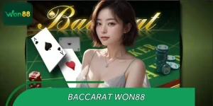 Baccarat WON88 - Luật Đơn Giản Dễ Hiểu, Tỷ Lệ Thắng Cao
