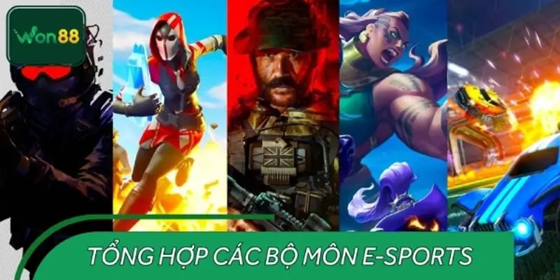 Các trò chơi E-Sports được yêu thích nhất tại nền tảng hiện nay