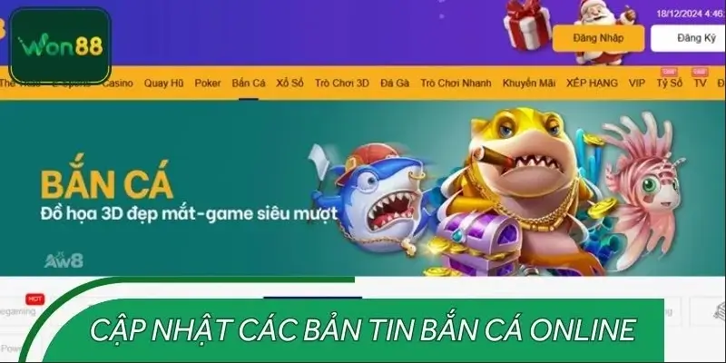 Cập nhật các bản tin bắn cá online và sự kiện mới nhất