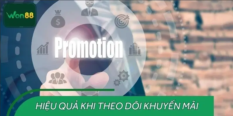 Hiệu quả theo dõi tin tức khuyến mãi thường xuyên