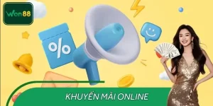 Khuyến Mãi Online – Quà Tặng Và Vòng Quay May Mắn Tại WON88