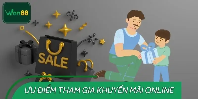 Lợi ích nổi bật khi tham gia các ưu đãi online