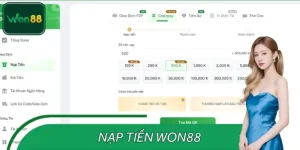 Nạp Tiền WON88 – Hoàn Tất Giao Dịch Chỉ Trong 5 Phút