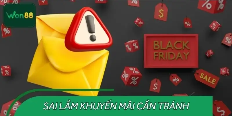 Những sai lầm cần tránh tham gia sự kiện khuyến mãi