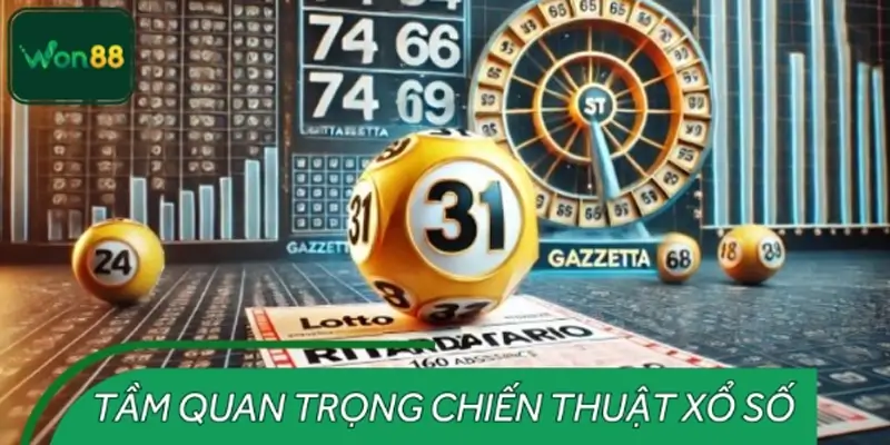 Tầm quan trọng của chiến thuật chơi xổ số WON88