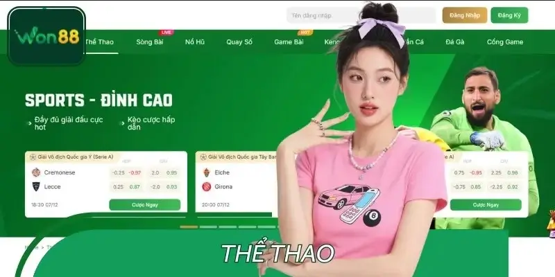 Thể thao - Đa dạng môn và Odds hấp dẫn