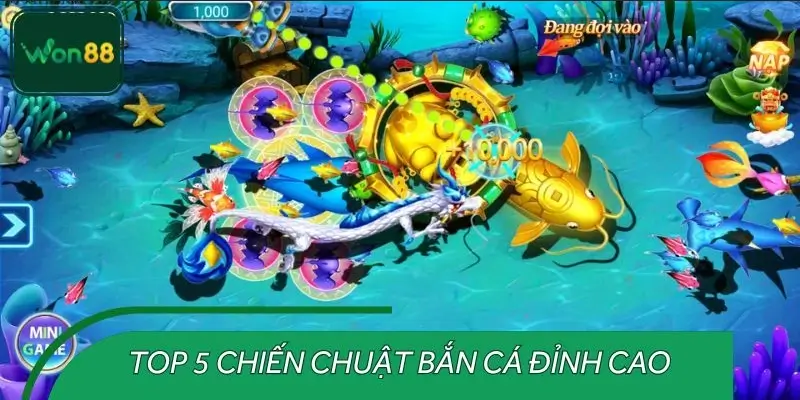 Tổng hợp các chiến thuật bắn cá ăn điểm tuyệt đối