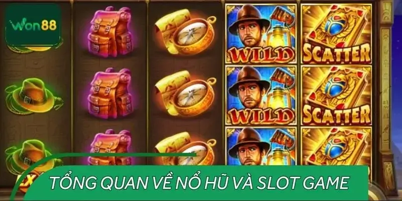 Tổng quan về nổ hũ và slot game WON88